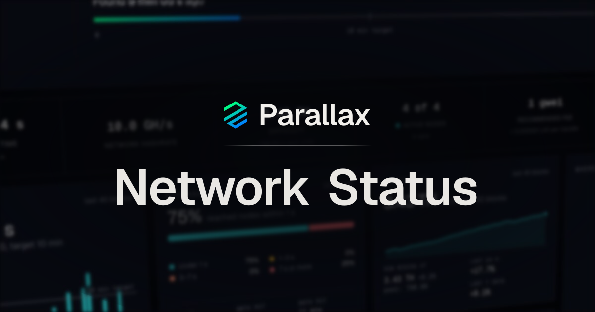 Network Status | Parallax